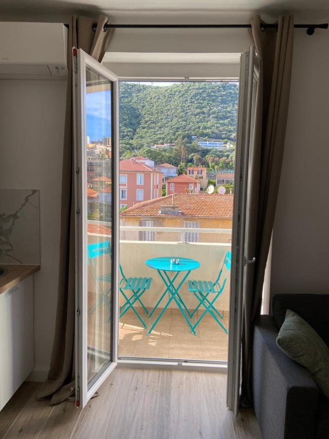 Ajaccio Magnifique T2 Neuf 40M2 Avec Balcon Au Trottel 4 Couchages Wifi Clim Parking Plage A Pieds 100M Eksteriør bilde