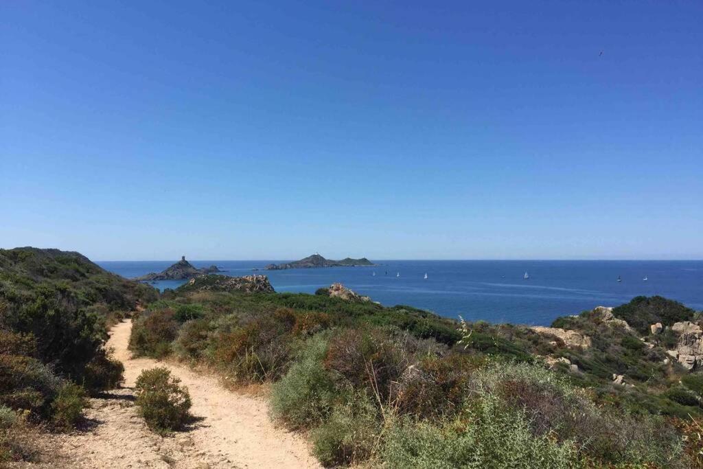 Ajaccio Magnifique T2 Neuf 40M2 Avec Balcon Au Trottel 4 Couchages Wifi Clim Parking Plage A Pieds 100M Eksteriør bilde